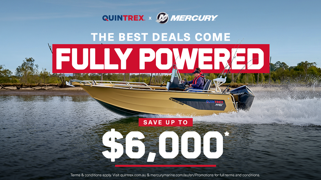 quintrex x mercury promo banner