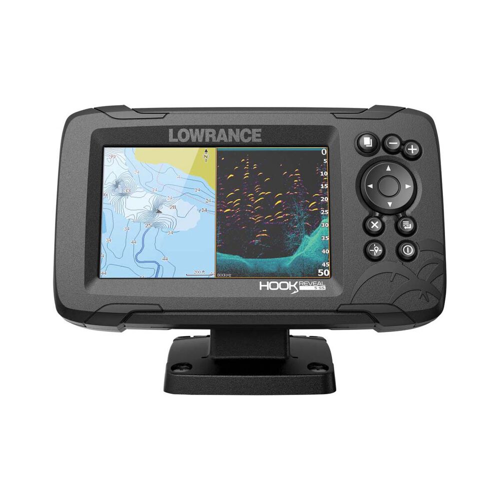 Lowrance Hook Reveal 5 Splitshot Combo