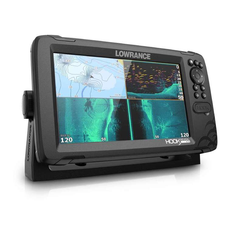 Lowrance Hook Reveal 9 Splitshot Combo